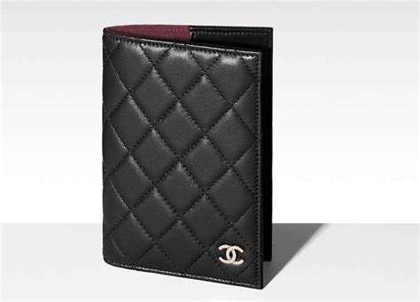 chanel passport case|genuine chanel wallet.